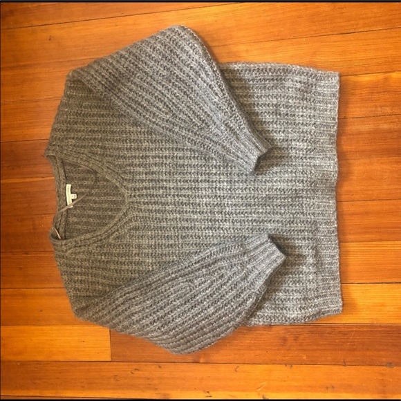 Rebecca Minkoff chunky slouchy knit sweater top - Picture 2 of 4